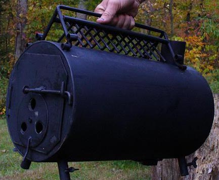 portable wood stove